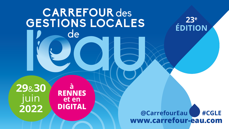 Notre syndicat au Carrefour des Gestions Locales de l'Eau 2022