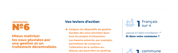 La maîtrise des eaux pluviales dans les nouveaux mandats municipaux
